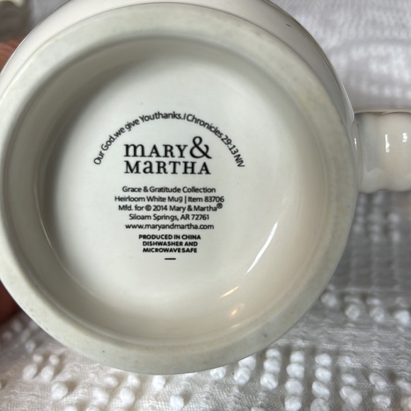 Mary & Martha Gratitude Cup - Picture 5 of 7